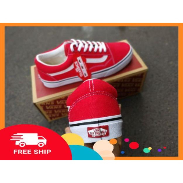 [Chất lượng số 1] [Full box] GIẦY SNEAKER VANN CAO CẤP ĐỎ FULL SIZE | BigBuy360 - bigbuy360.vn