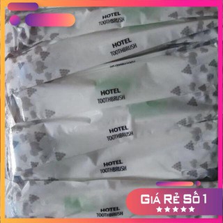 Bàn Chải xanh bao hoa Dùng 1 Lần Cho Khách sạn, Nhà Nghỉ Giá Đại Lý