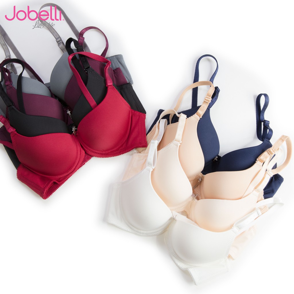 Áo lót nữ trơn Jobelli, mút vừa thoải mái A2389