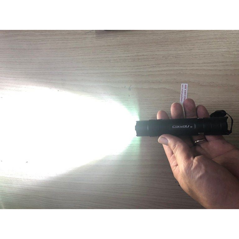 Đèn pin Convoy S8 nhỏ gọn, siêu sáng, hợp kim nhôm – (mã DP75)