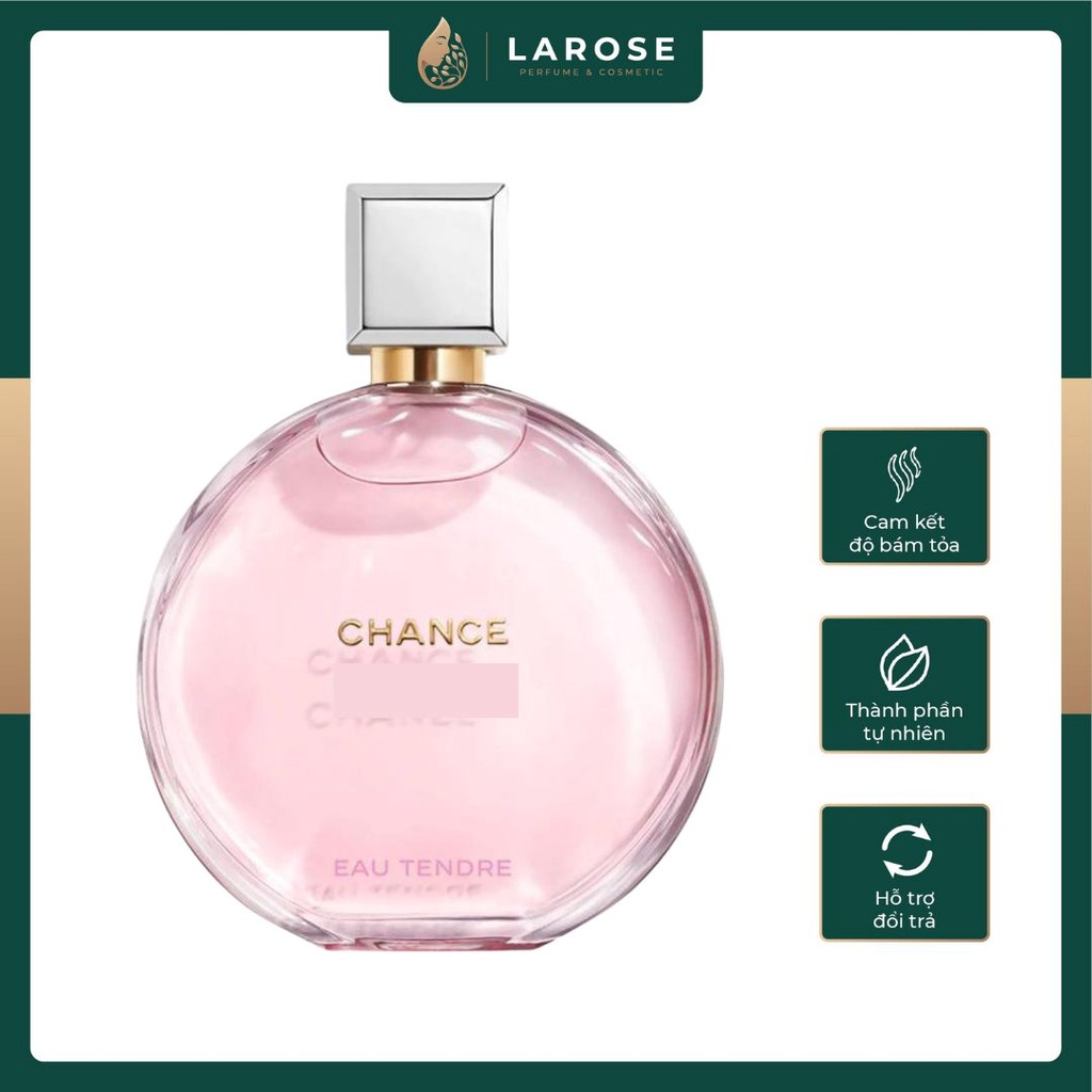 Nước Hoa Nữ Chance Eau Tendre Eau De Parfum dịu dàng, trang nhã 100ml - Larose Perfume