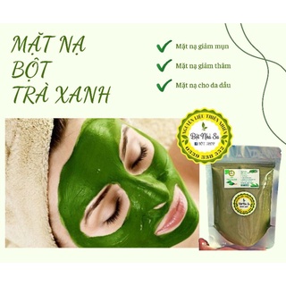 Freeship 💥 Bột trà xanh handmade bột nhà su
