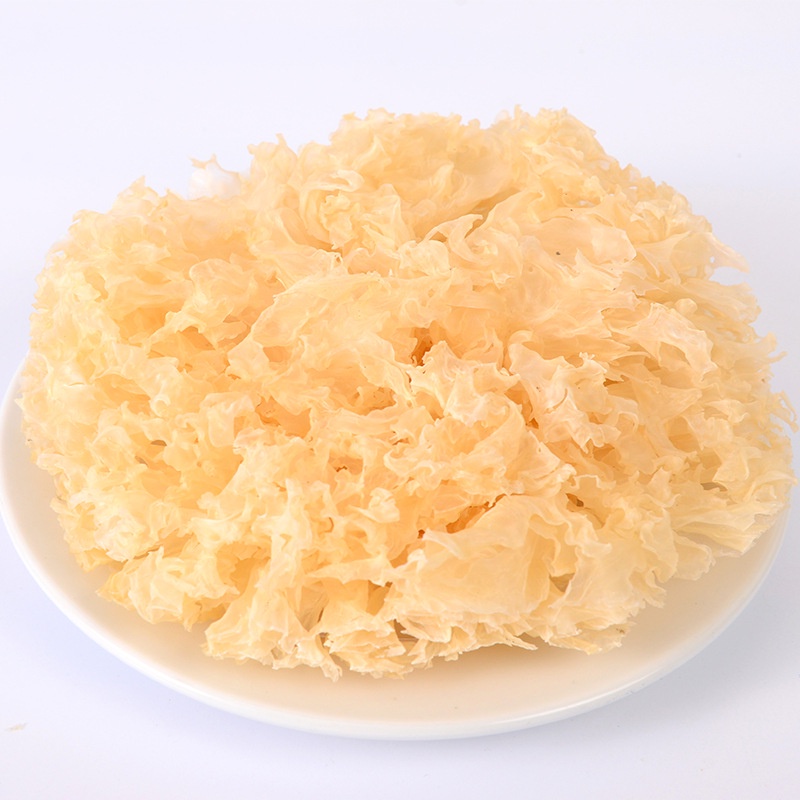 Nấm Tuyết Khô 100g Nguyên Bông Và Cắt Mảnh