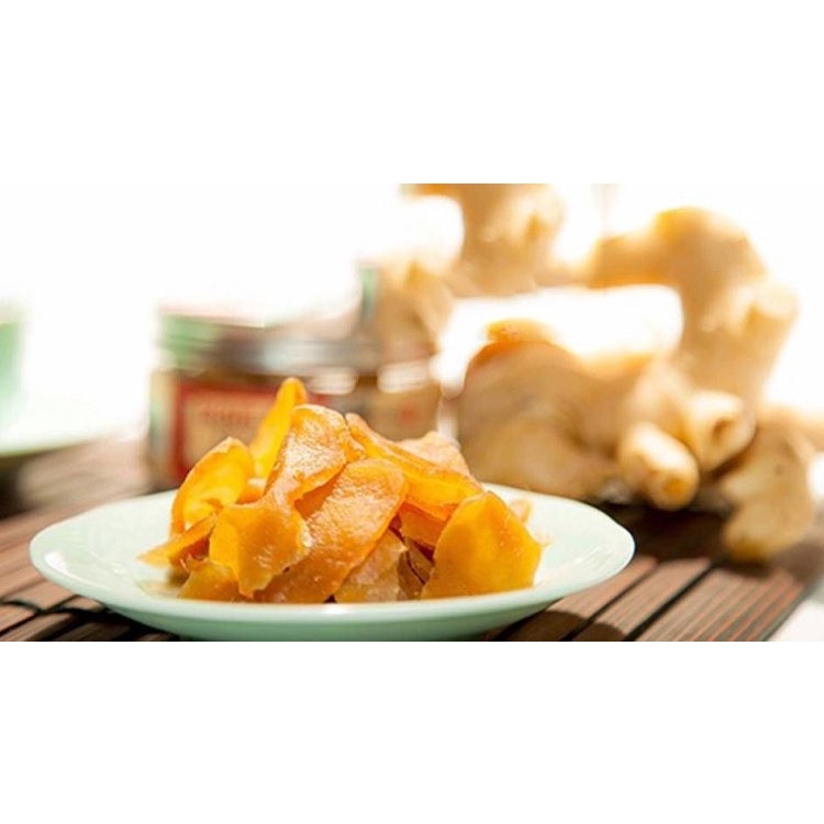 250gr Mứt gừng dẻo mật ong siêu ngon nhà làm an toàn ăn vặt tốt cho sức khỏe