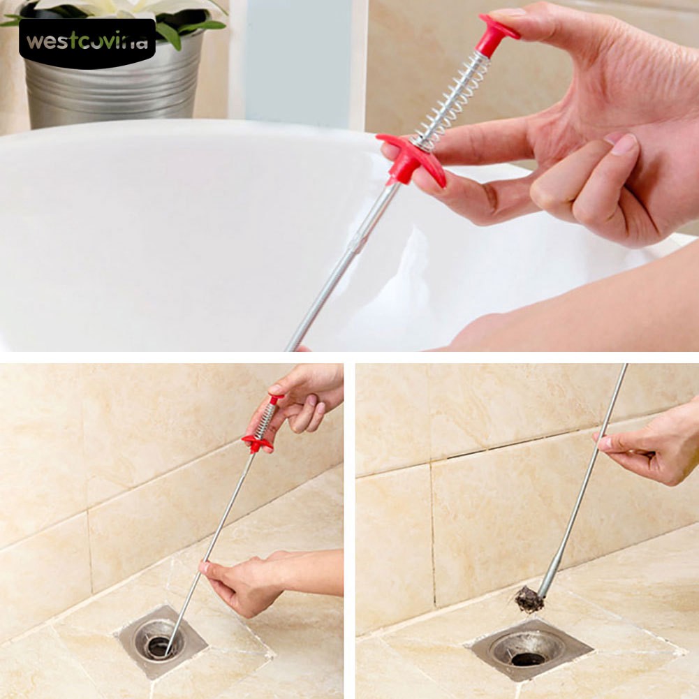Dụng cụ hỗ trợ thông tắc cống hình chữ T dài 60cm