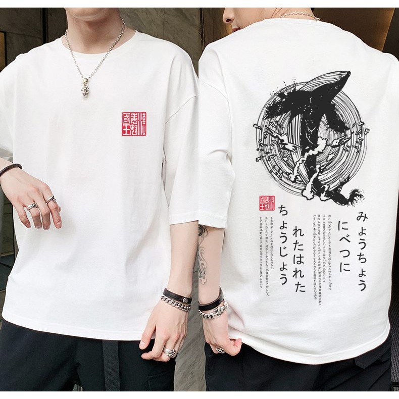 FREE SHIP | ÁO THUN TAY LỠ UNISEX BLACKWHALE sales off toàn shop