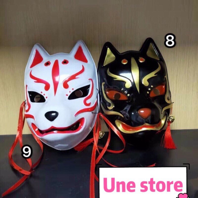 Mặt nạ cáo nhựa cosplay loại đẹp