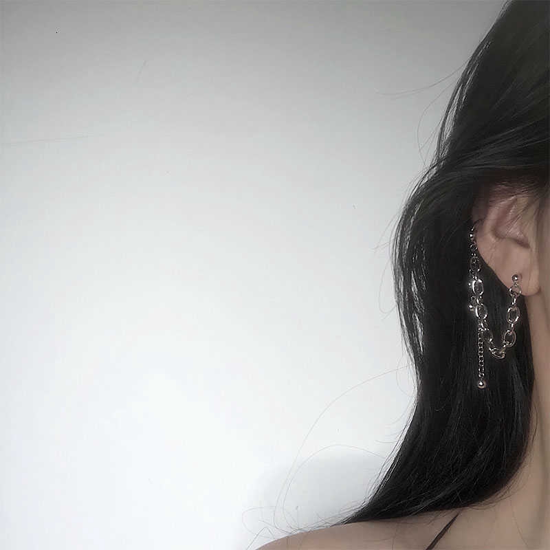 Khuyên Tai Dạng Dây Chuỗi Phong Cách Hàn Quốc 13072