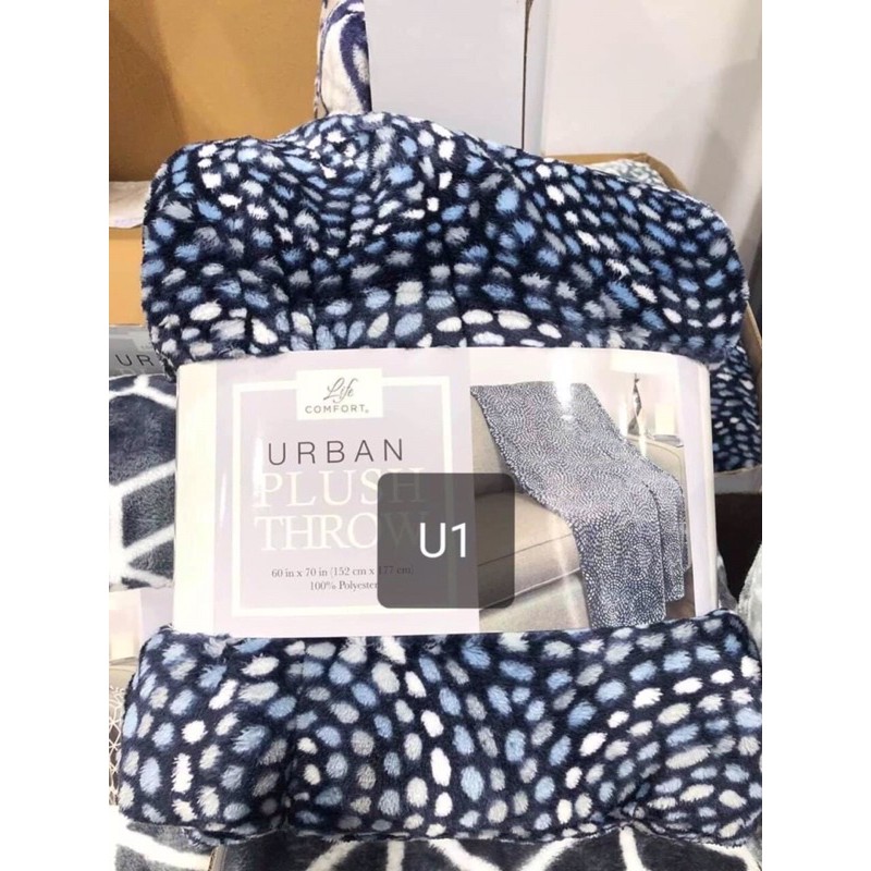 Chăn lông Urban 2 mặt nội địa Mỹ