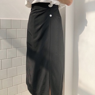 Starroom chân váy dài 2 cúc đá cvd061906 ❤️