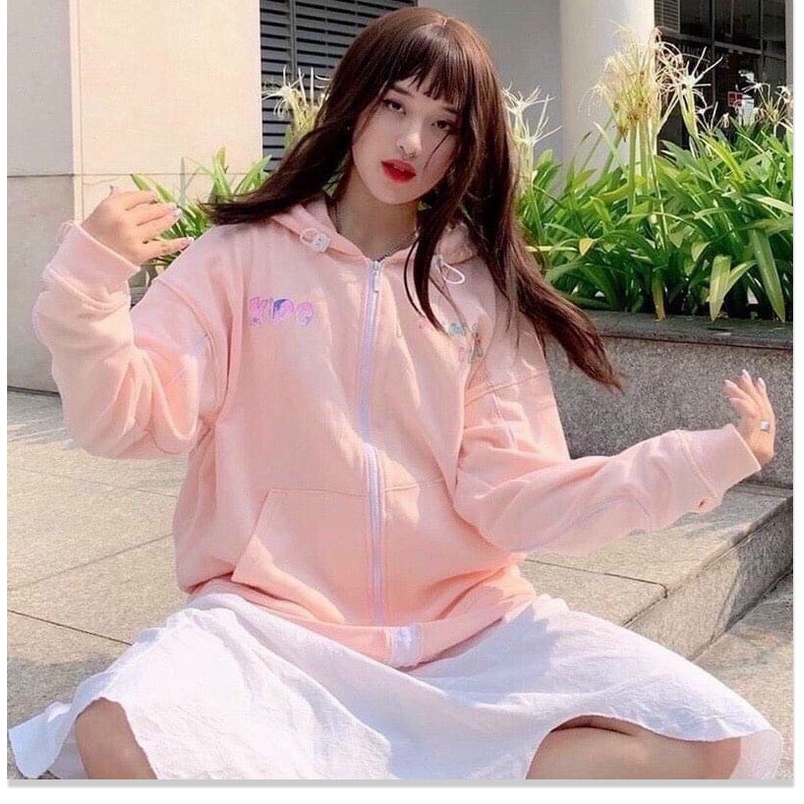 Áo nỉ dây kéo cực đẹp dành cho các bạn nữ KME FASHION