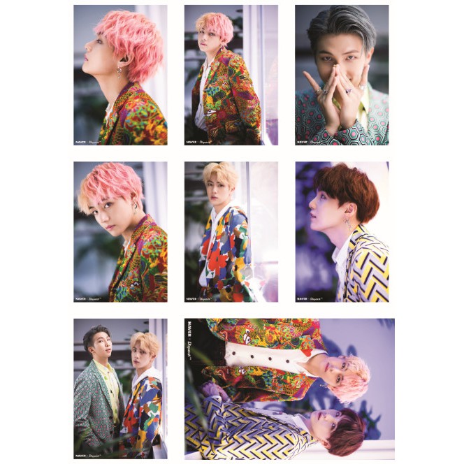 Lomo card ảnh BTS NAVER x Dispatch IDOL full 41 ảnh