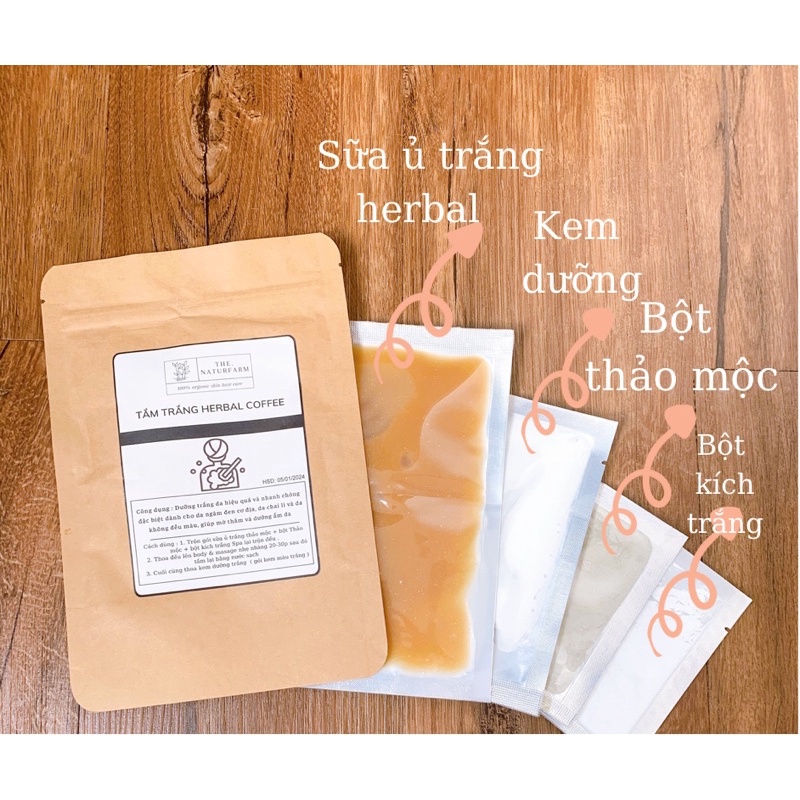 [TẮM LÀ TRẮNG ] Set tắm trắng body herbal coffee - tắm trắng toàn thân chuẩn spa - cửa hàng thiên nhiên handmade | WebRaoVat - webraovat.net.vn