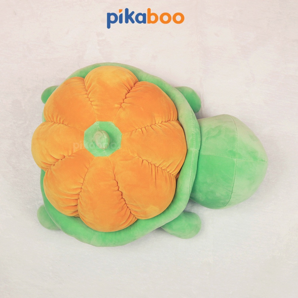 Gấu bông rùa bí ngô cute size 35,50cm cao cấp Pikaboo mềm mịn dễ thương cho bé