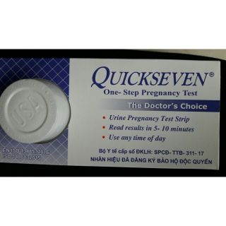 Que thử thai quickseven
