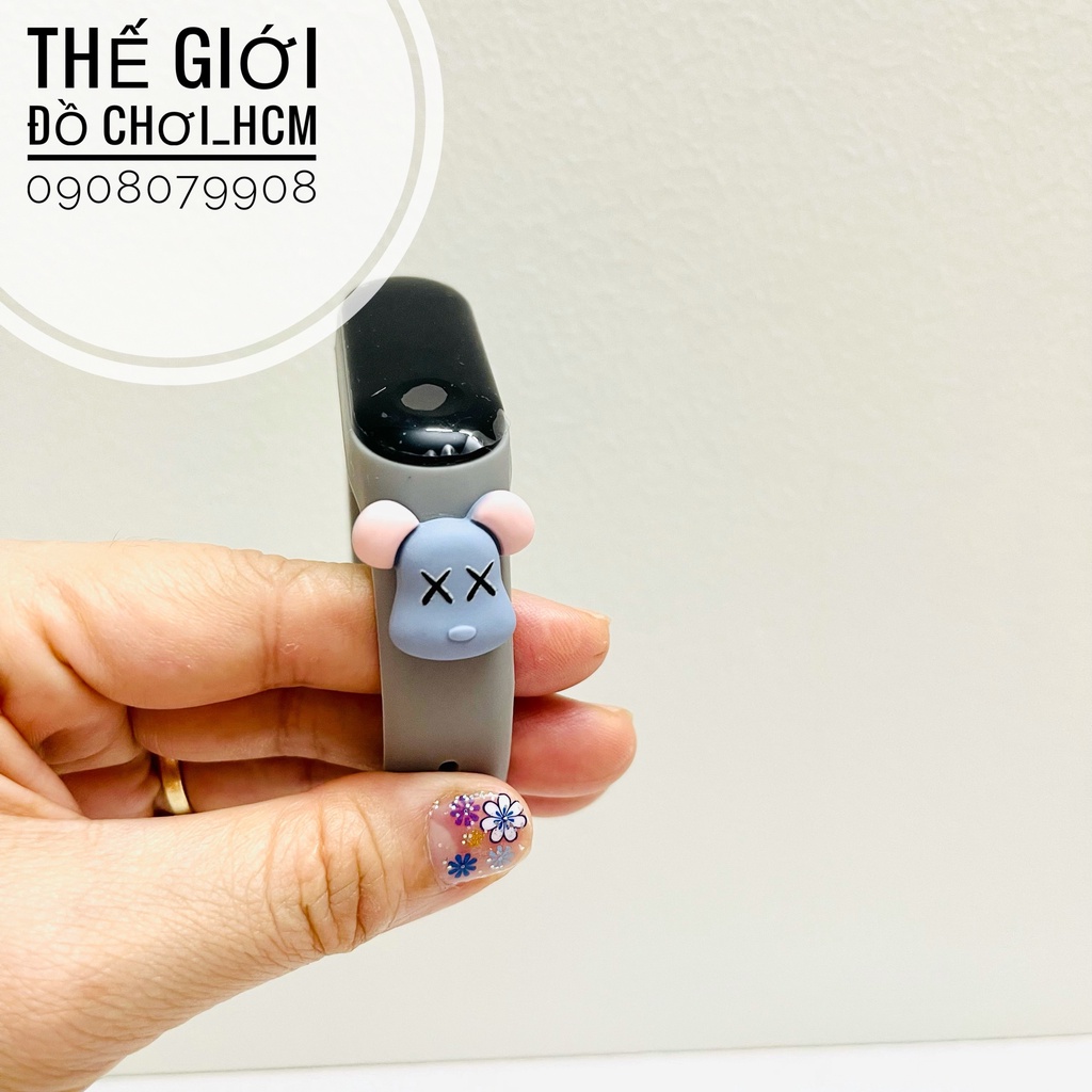 [HOT- LOẠI 1]Đồng hồ led hoạt hình  thông minh trẻ em chống nước, thể thao giá rẻ cho bé trai/gái 3,4,5,6 tuổi