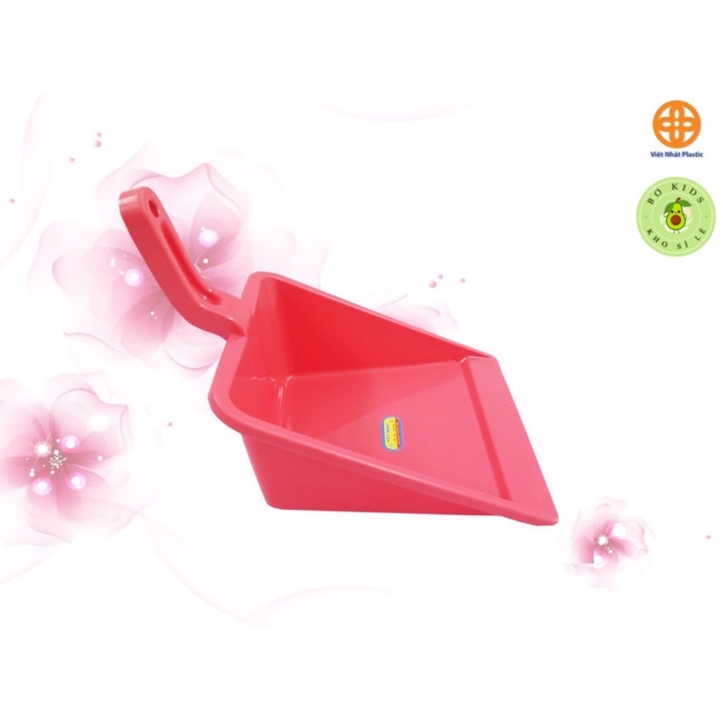 Xẻng Hót Rác Nhựa Việt Nhật  Hót Rác Nhựa Việt Nhật Có Tay Cán Cầm Tiện Lợi, Vệ Sinh