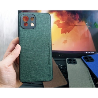 Ốp lưng Xiaomi Mi 11 Lite dẻo vải.