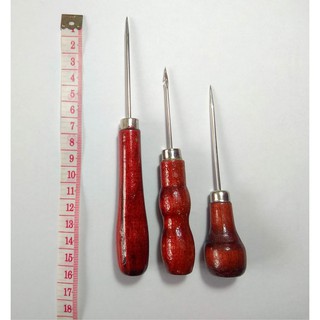 bộ 3 kim khâu giày cán gỗ