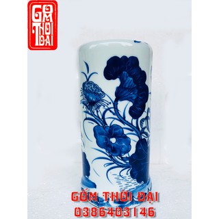 Ống hương gốm sứ Bát Tràng