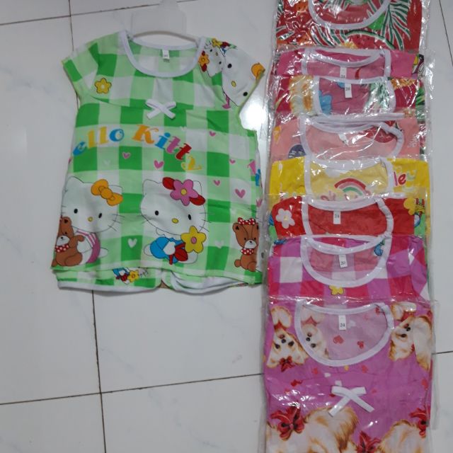 Combo bộ tôn bé gái