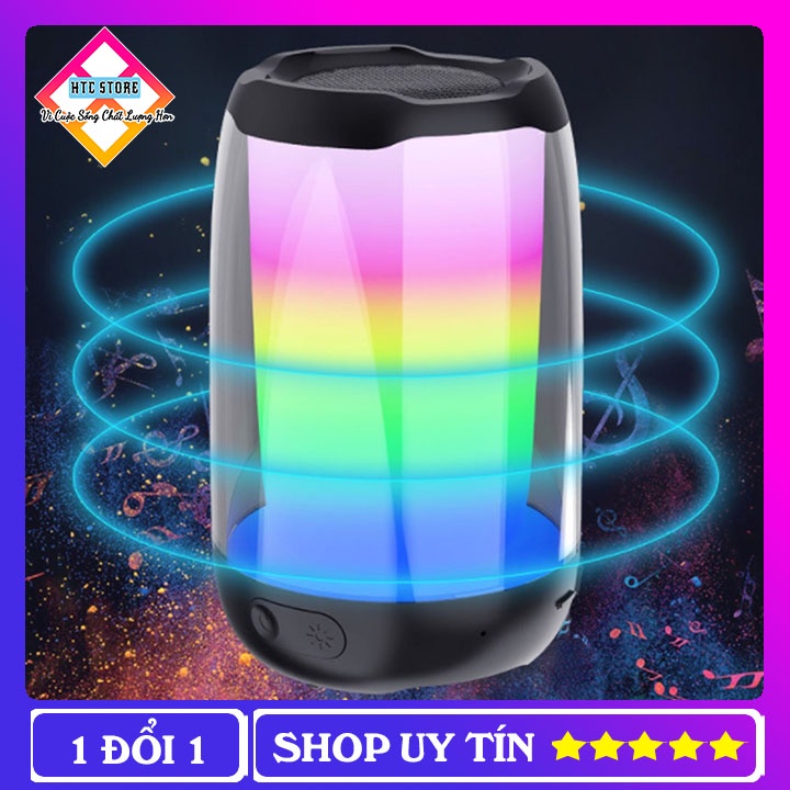 Loa Bluetooth Pluse 4 Mini Đèn Led Theo Nhạc Siêu Hay