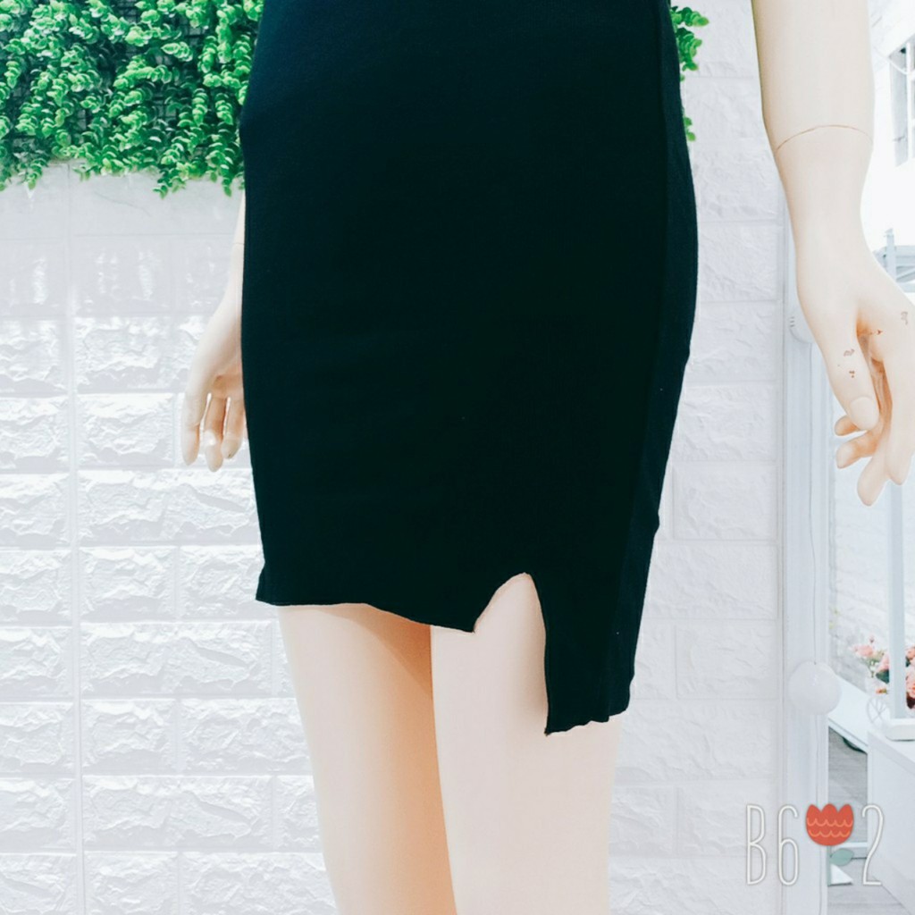 Váy body ✿ FREESHIP ✿ Đầm nữ 3 lỗ xẻ đùi thời trang mã DAM0033