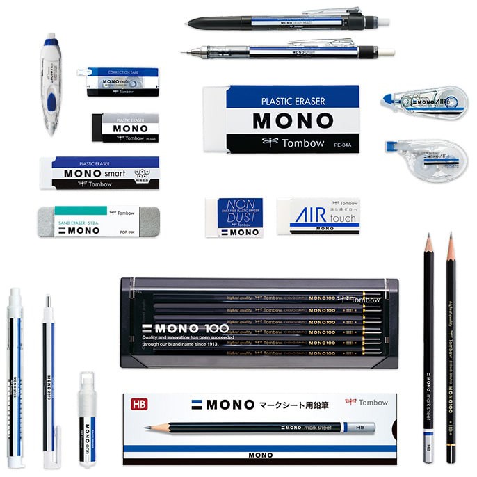 Gôm tẩy TOMBOW Mono Nhiều kích thước