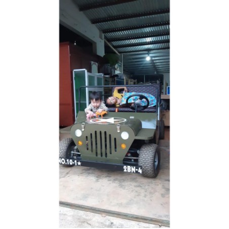 HOT. Combo chế xe ô tô 4 bánh cả nhà ngồi đi chơi, giá mềm, động cơ 48v750w và phụ kiện siêu chất NAMHP