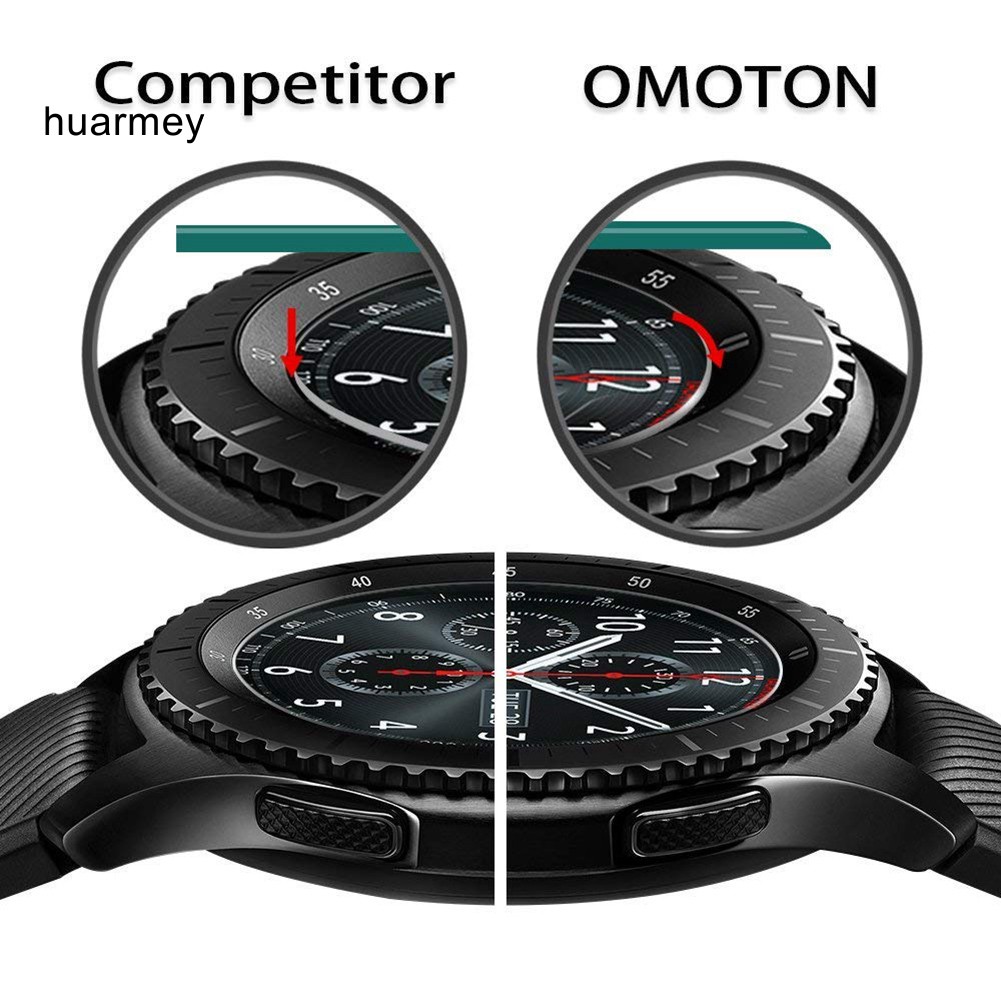 Set 3 Miếng Dán Chất Lượng Cao Bảo Vệ Mặt Đồng Hồ Thông Minh Samsung Galaxy Watch 42/46mm Gear Sport S2 S3