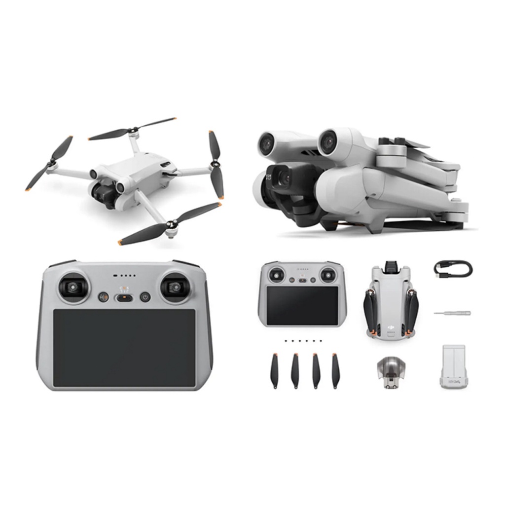 Flycam DJI Mini 3 Pro kèm DJI RC Remote - Bảo hành 12 tháng