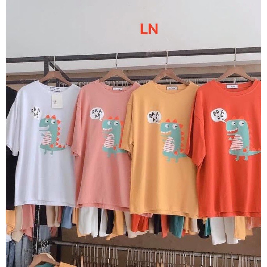 Áo phông khủng long xám siêu rẻ