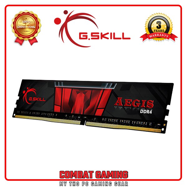 RAM Gskill Aegis DDR4 8GB BUS 2400 + 2666