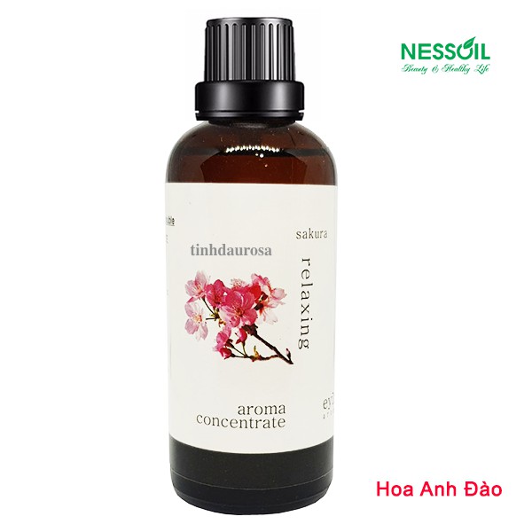 Tinh dầu nước hoa xông thơm phòng Eyun hoa Anh Đào 100ml, dùng với máy khuếch tán tinh dầu, đèn xông