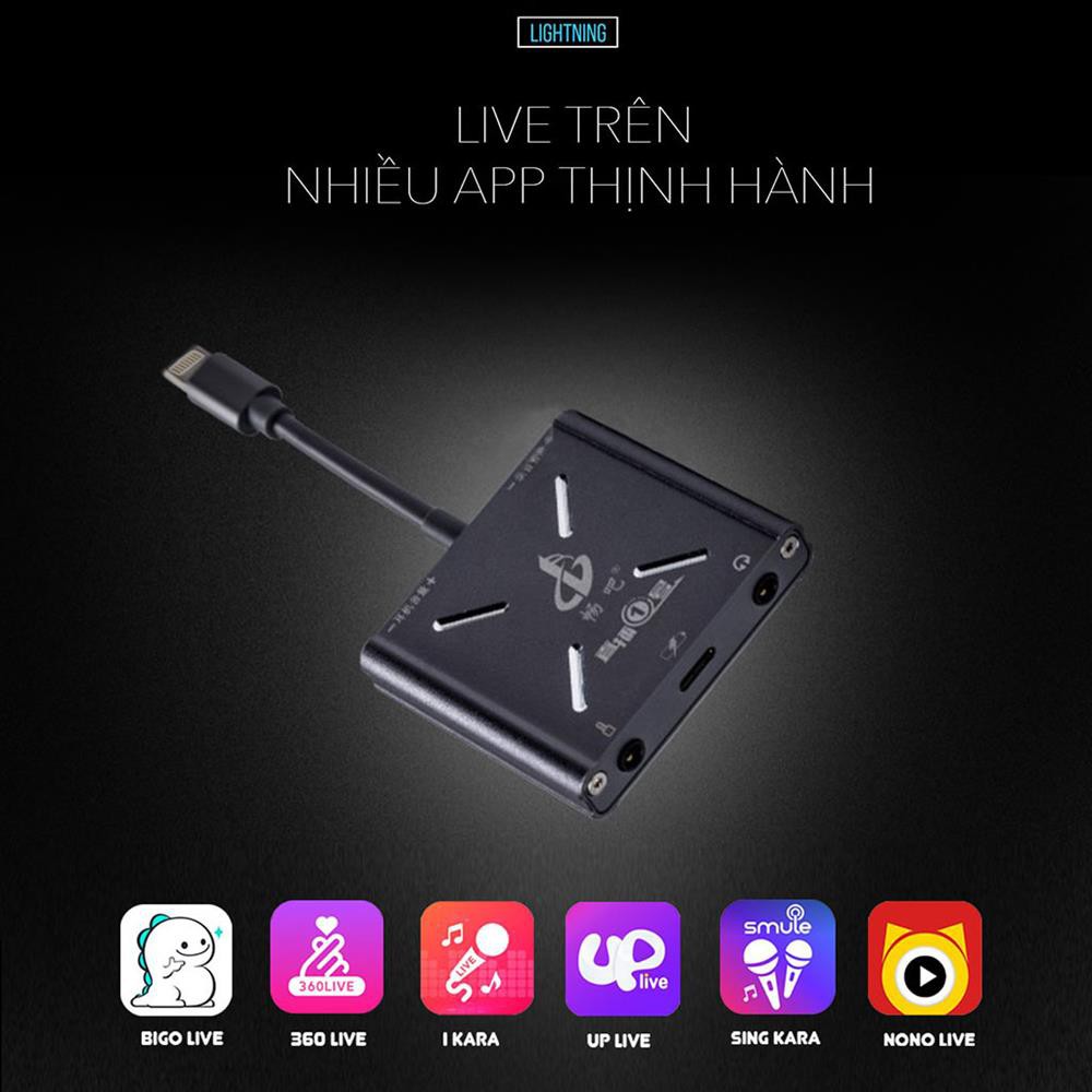 Dây Livestream Hai Chiều PK Bộ Chuyển Đổi Livestream BIGO-FB