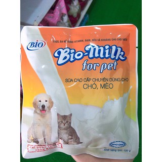 Sữa Bio Milk cho chó mèo 100g