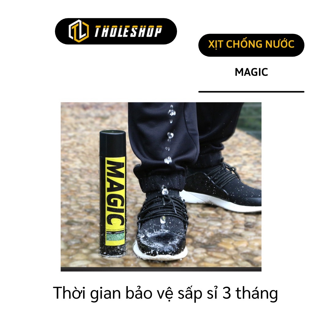 [SGD] Bình Xịt Giày Chống Thấm - Chai Xịt Đồ Da, Balo Nano Chống Nước, Bụi Bẩn Magic 8801