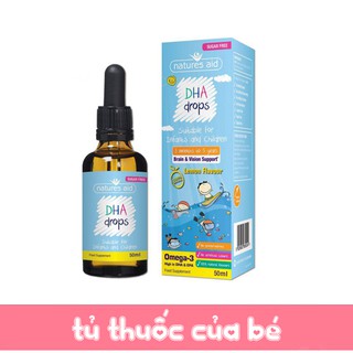 DHA Drop 50ml Dạng Giọt Cho Bé Từ 3 Tháng Đến 5 Tuổi