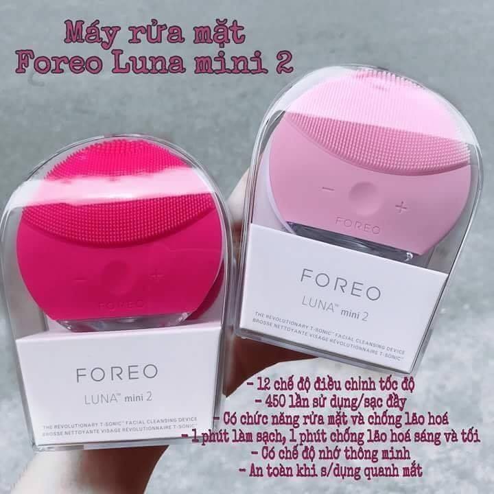 MÁY RỬA MẶT FOREO LUNAR MINI 2 CHÍNH HÃNG {CÓ TEM}