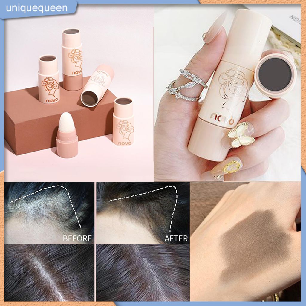 (Hàng Mới Về) Phấn Phủ Tạo Kiểu Tóc Tự Nhiên Phấn Trang Điểm Đường Viền Tóc Tự Nhiên Novo Phấn Phủ Tạo Kiểu Tóc Tự Nhiên