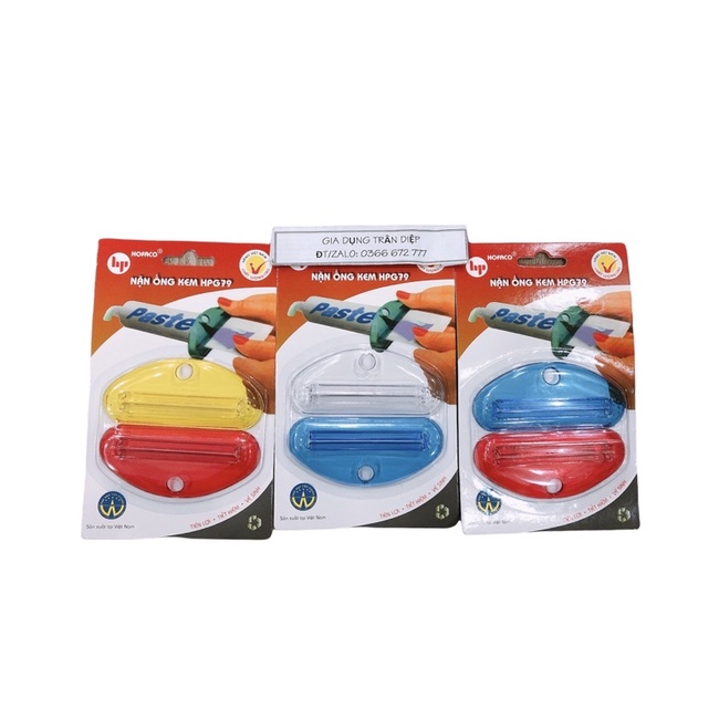 Set 2 ống nặn kem đánh răng hpg179