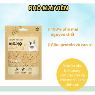 BOWWOW - PHÔ MAI VIÊN, THỊT CHO THÚ CƯNG