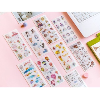 Set 6 sticker theo chủ đề