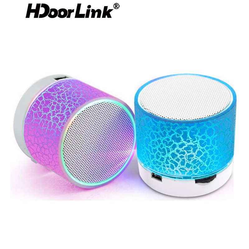 Loa không dây bluetooth HdoorLink mini nhỏ gọn hỗ trợ thẻ TF nghe nhạc MP3 dành cho máy tính điện thoại