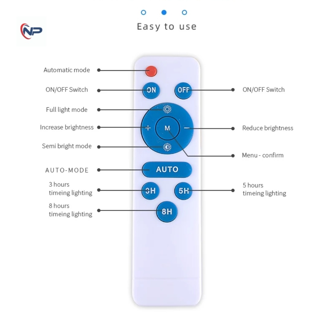 Đèn Pha Led Năng Lượng Mặt Trời 60w Chống Nước,Vỏ Nhôm Có Điều Khiển Từ Xa, Đèn Sân Vườn Bảo Hành 2 năm