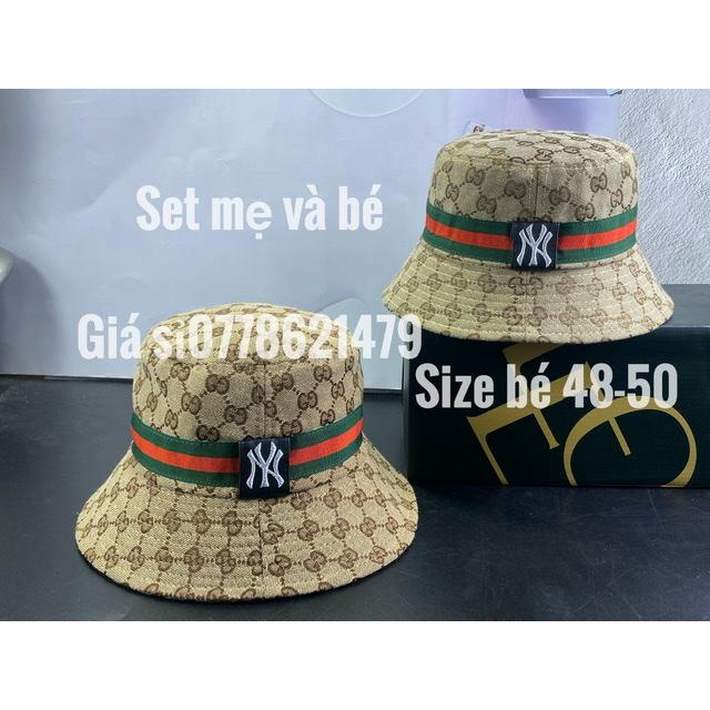 combo 1 cặp mũ bé và mẹ - set dành cho mẹ và bé đai NY cực chất thời trang