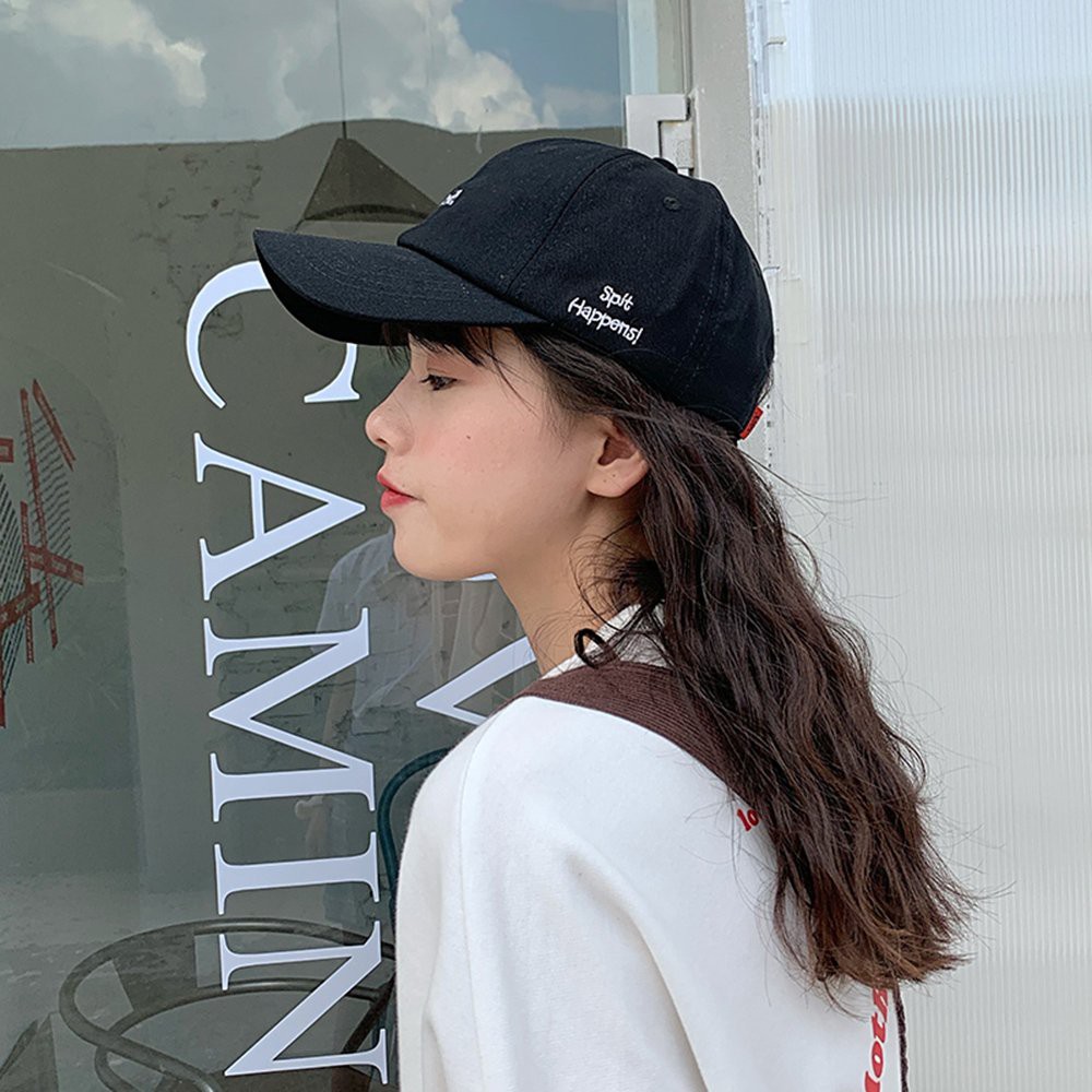 Mũ lưỡi trai thêu chữ Ground nhiêu màu đa dạng nam nữ phong cách Uzllang Unisex