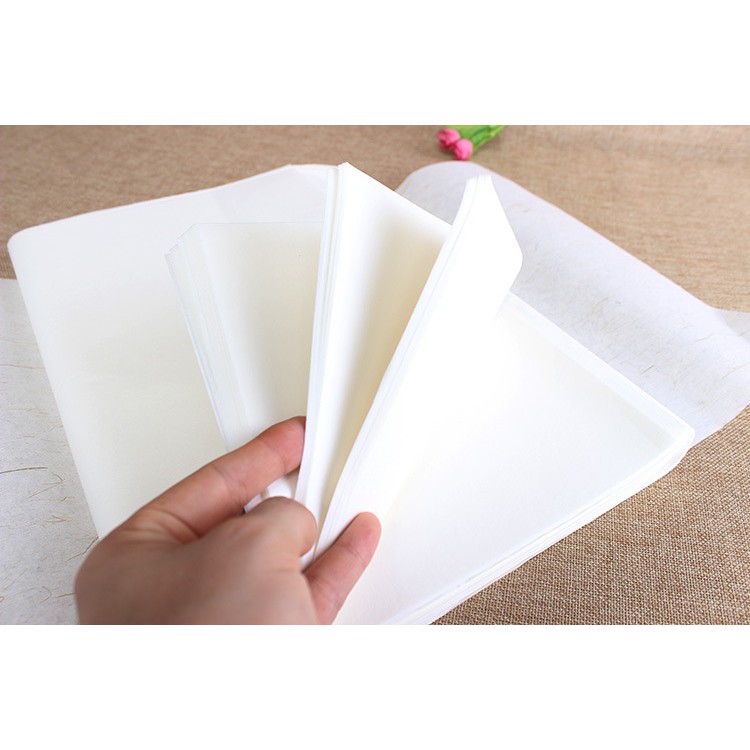 Giấy xuyến chỉ giấy viết thư pháp vẽ tranh thủy mặc 100 tờ