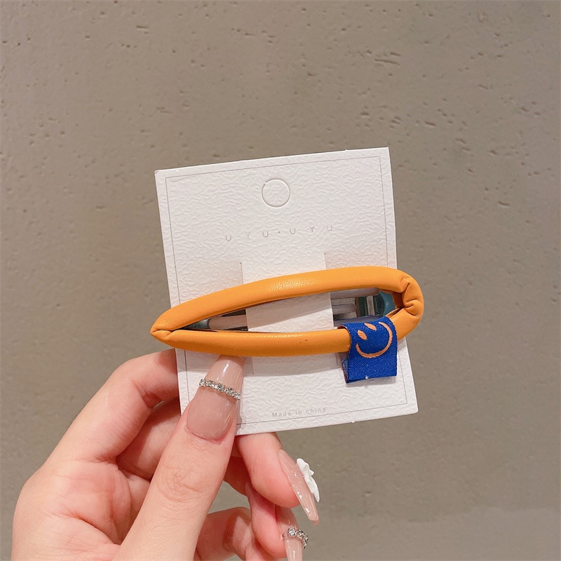 Kẹp Tóc bb Hình Mặt Cười Màu Sắc Kẹo Ngọt Phong Cách Hàn Quốc 2022