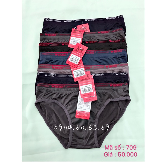 5 Quần lót nam 2 LƯNG cao cấp WINCENT